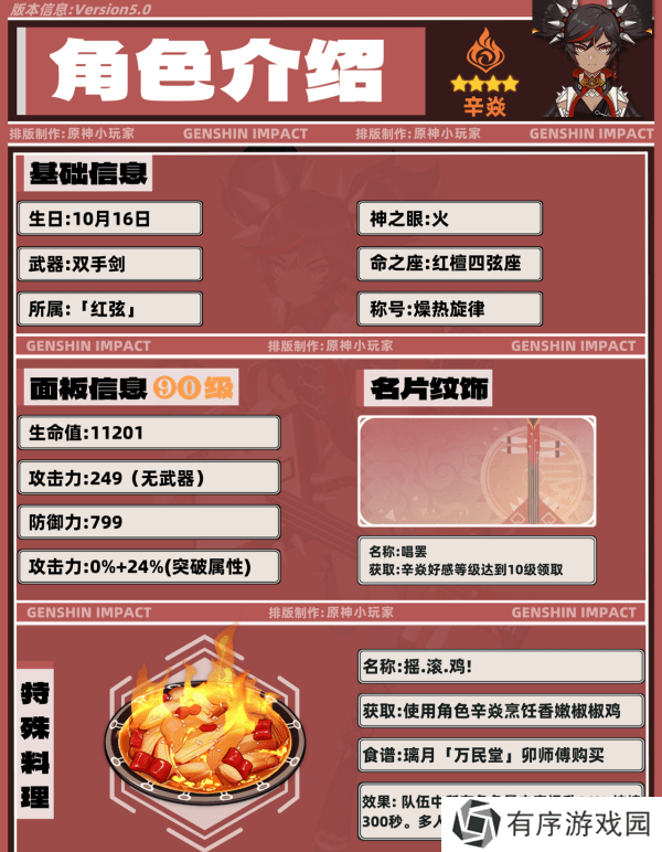 原神5.0辛焱如何培养 辛焱武器圣遗物怎么选[多图]图片2